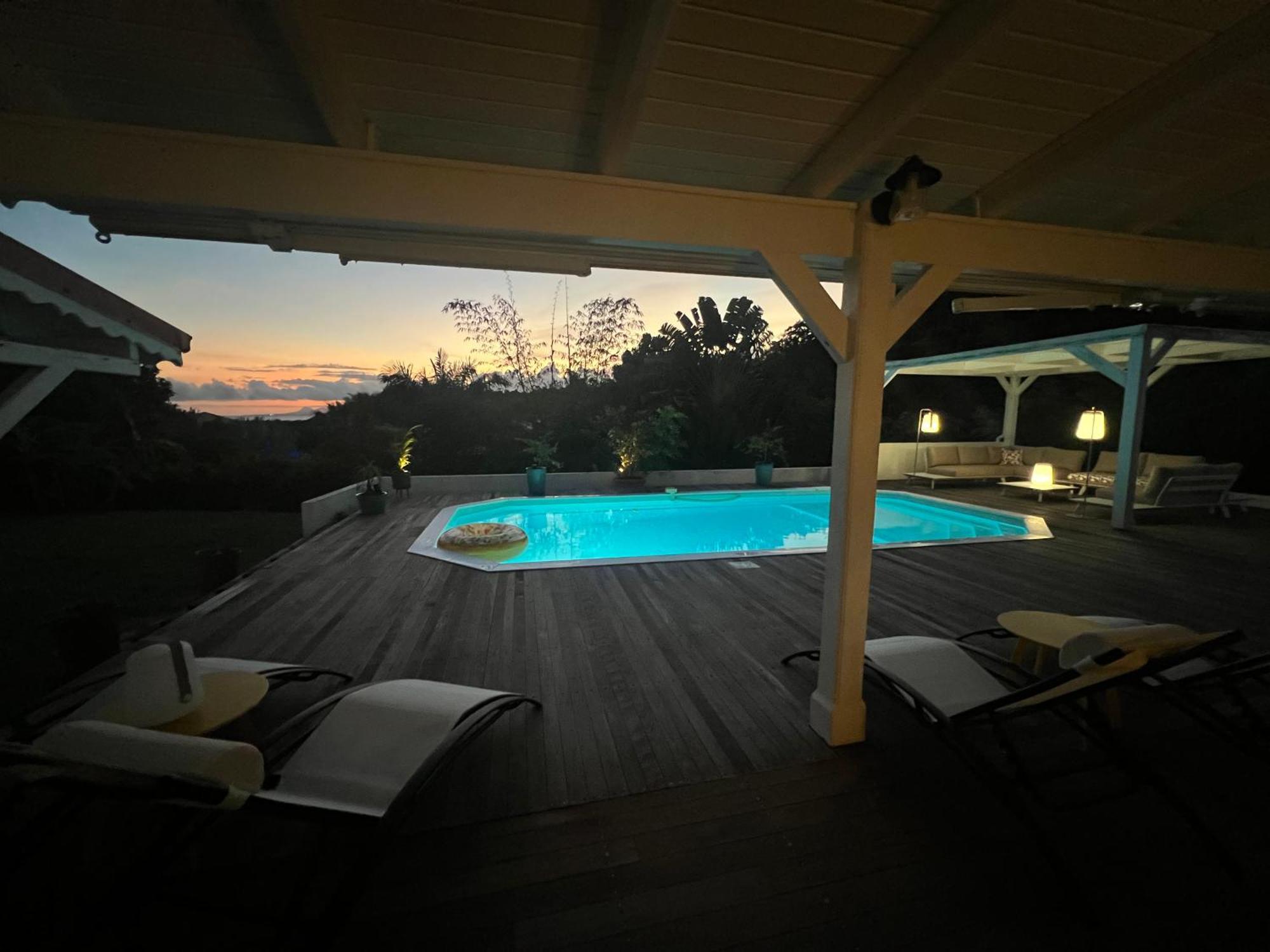 Spacieuse Villa Corossol Avec Piscine Et Jeux Exterieurs Le Gosier  Esterno foto