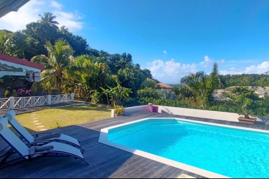 Spacieuse Villa Corossol Avec Piscine Et Jeux Exterieurs Le Gosier  Esterno foto